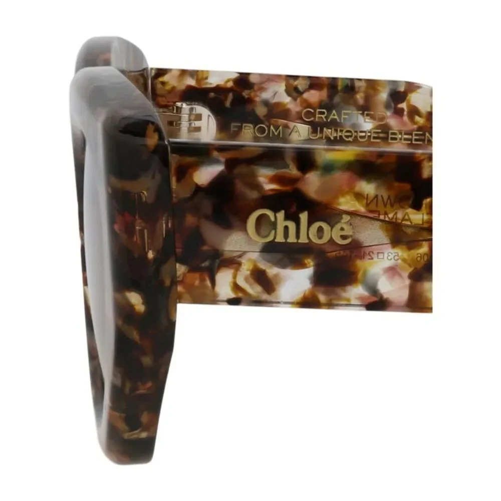 Chloé Cat Eye-Frame Recycled Acetate Sunglasses Multi Womens
